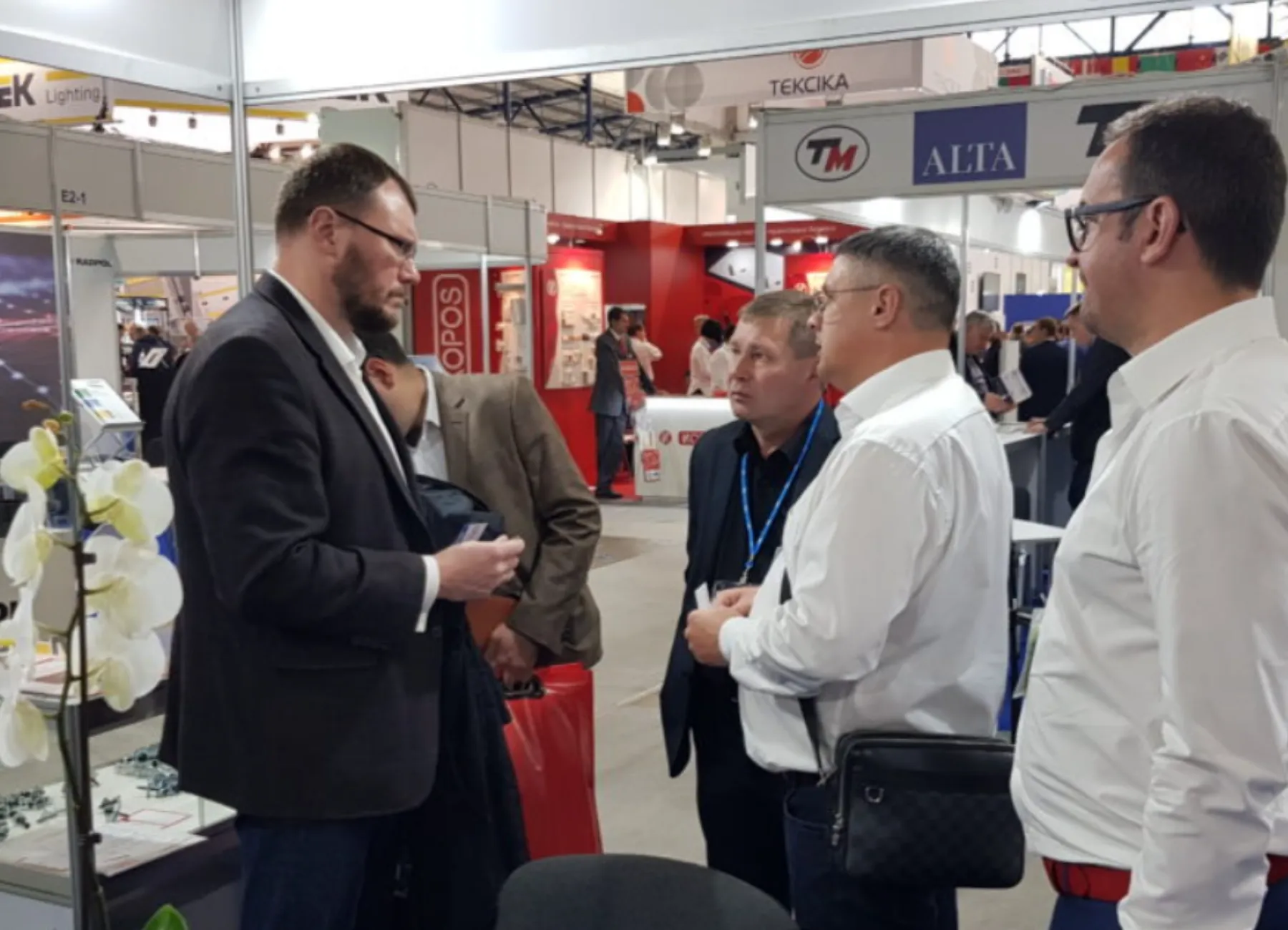 SMT Germany auf einer Fachmesse